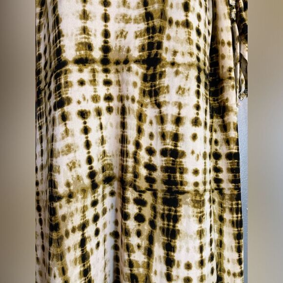 Est 1964 Cato olive tie dye adjustable tie shoulder top nwt - Picture 2 of 6